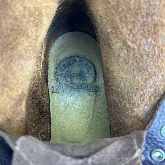 Vintage Tall Riding Boots Women’s Sz 9.5 Brown Leather Equestrian Patina Italian - Picture 6 of 9